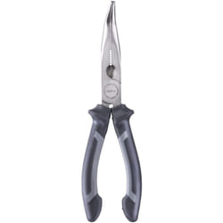 KWB - Pinza a becchi piatti/Pinza a becchi piatti 200 mm 382610, secondo din iso 5745, forma curva, taglienti temprati, acciaio cv