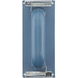 KWB - Set di 3 levigatrici manuali con blocco abrasivo con dispositivo di bloccaggio e griglia abrasiva, 93 x 230 mm (2 pezzi)