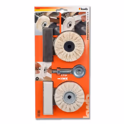 kwb 485300 fornitura per utensili rotanti per lucidatura Set