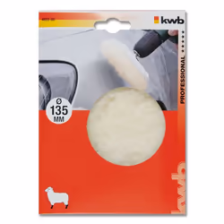kwb 485500 fornitura per utensili rotanti per lucidatura Spugna da lucidatura