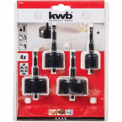 kwb 497900 sega per trapano Cacciavite cordless 4 pz