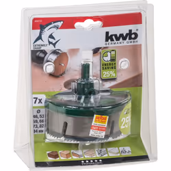 kwb 498720 sega per trapano 7 pz - Vista aggiuntiva 8