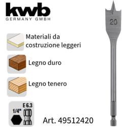 Mecchia Per Legno Profi 20mm KWB