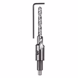 kwb 512604, Trapano, Punta di trapano elicoidale da taglio, 4,5 mm, Faesite, In legno duro, Plastica, Legno dolce, Legno, Hig ...
