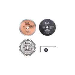 KWB - set lame per mini sega circolare set 5 pezzi