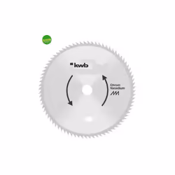 Lama legno prodotto dal brand Einhell. Adatta per tagli molto. Ideale per pannelli di legno, legno profilato e legno tenero.