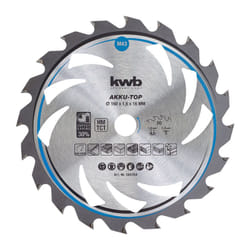 KWB - Einhell 49584354 Lama Sega Circolare tct Legno Plastica 160x16 mm 20T 1,6mm
