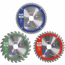 Attrezzata da zero. Questi set di 3 lame circolari sono l'attrezzatura di base ideale per la sega circolare. Ogni set contien ...
