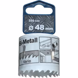 kwb 598048, Singolo, Trapano, Alluminio, Rame, Cartongesso, Plastica, Acciaio, Legno, Bianco, Bimetallo, High-Speed Steel (HS ...