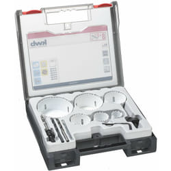 KWB - 598250 Kit seghe a tazza 11 parti 25 mm, 35 mm, 46 mm, 54 mm, 68 mm, 83 mm 1 pz.
