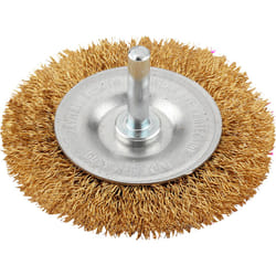 kwb 609313 Ruota a raggi di filo di acciaio Spazzola a disco 7,5 cm 15 pz