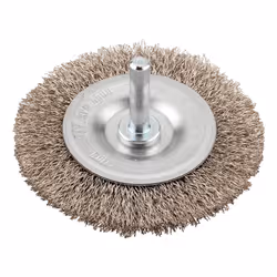 kwb 609830, Spazzola a disco, 6 mm, 7,5 cm, 0,3 mm, Metallo, Acciaio inox, Pietra, Legno