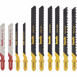 Art. 49617220 Questo kit composto da 10 lame, versatile e completo, ti permetterà di lavorare sul legno e sul metallo con gra ...