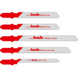617290 Kit lame per seghetto alternativo per metallo 5 pz. - KWB