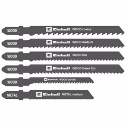 Einhell 49617350, Lama per seghetto alternativo, Metallo, Legno, Nero, 10 pz