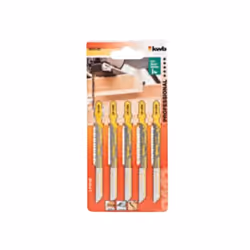 kwb 620225, Lama per seghetto alternativo, Truciolare, Vetroresina, Pannello in fibra, In legno duro, Plastica, Plastica morb ...