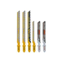Set di 6 lame per seghetto alternativo KWB per legno e metallo
