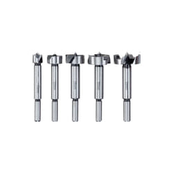 KWB - set 5 punte forstner varie misure 15, 20, 25, 30 e 35 mm per legno in acciaio by Einhell