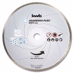kwb 725140, Disco per tagliare, Ceramica dura, Marmo, Piastrella, Ogni marca, 2,2 cm, 11,5 cm, 5 mm