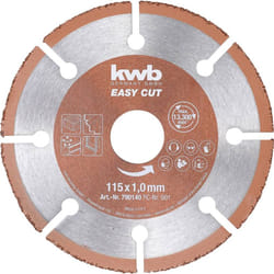 KWB - 790640 Disco di taglio dritto 150 mm 1 pz. Legno, Plastica, Rame