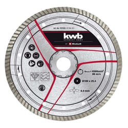 Einhell - Disco da taglio diamantato originale, 180 x 25,4 mm (accessori per tagliapiastrelle, ø 180 x 25,4 mm, bordo diamantato da 4 mm, max. 8500