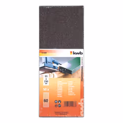 kwb 815888 accessorio per levigatrici 50 pz Carta abrasiva