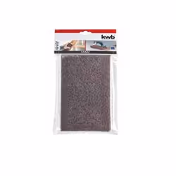 kwb 819836, Tampone abrasivo, Grigio, 230 mm, Blister