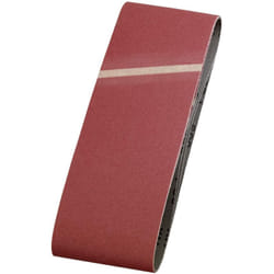 3x nastro di levigatura del tessuto, 105 x 620 mm, K-150, Corindone nobile, per legno e metallo, carta vetrata per smerigliatrice a