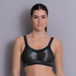 Anita Momentum, Sport, Nero, Senza ferretto, Monocromatico, Femmina, Massimo