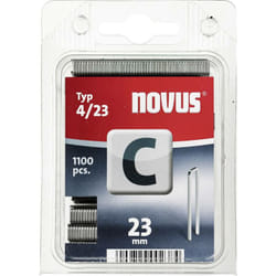 Graffette 1100 Pz. Novus 042-0392 Tipo 4/23 dimensioni (l x b) 23 mm x 6 mm