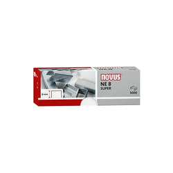 Punti metallici ne 8 super per cucitrici elettriche -5000u-box - Novus