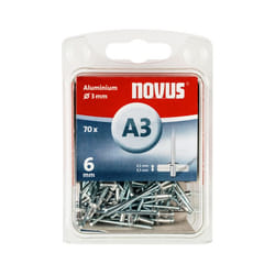 Novus 045-0028 rivetto Rivetto per tende