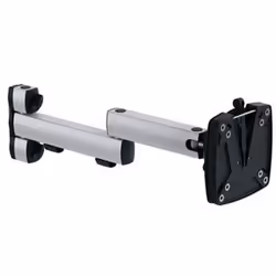 Novus 1.2 TSS Folding arm 2 Monitor Arm, 10 kg, 75 x 75 mm, 100 x 100 mm, Nero, Argento