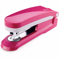 Novus E 25 fresh, 25 fogli, Rosa, 24/6 SUPER, 26/6 SUPER, 80 g/m², 5,3 cm, Integrato