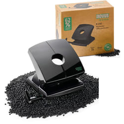 Liderpapel - Punzonatrice Novus Harmony B230 re+new Black 30 fogli