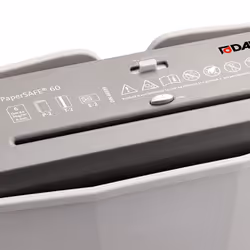Dahle PaperSAFE 60 distruggi documenti Taglio a striscia 70 dB 22 cm Grigio