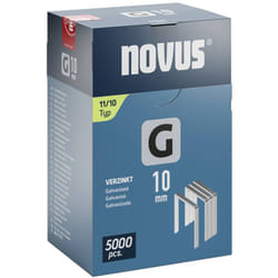 Novus - Graffette - tipo 11 5000 pz. 042-0767 Dimensioni (l x l x a) 10 x 10.6 x 10 mm