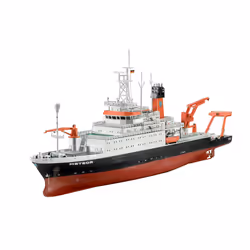 Revell German Research Vessel Meteor Modello di nave da ricerca Kit di montaggio 1:300