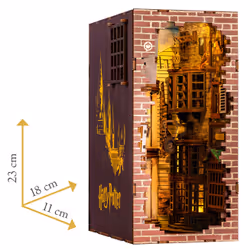 Revell Tiny Adventures Diagon Alley-Harry Potter Modello di nave passeggeri Kit di montaggio 1:24 - Vista aggiuntiva 4
