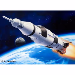 Revell Apollo Saturn V Modello di razzo Kit di montaggio 1:144