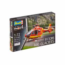 Revell EC135 Air-Glaciers Modello di aerogiro Kit di montaggio 1:72 - Vista aggiuntiva 4