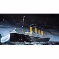 Revell R.M.S. Titanic, Modello di nave militare, Kit di montaggio, 1:1200, R.M.S. Titanic, Plastica, Avanzato