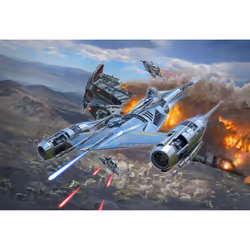 Revell N1 Starfighter Spaceship model Kit di montaggio 1:24 - Vista aggiuntiva 7