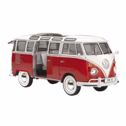 Revell VW T1 Samba Bus, Modellino di autobus, Kit di montaggio, 1:24, VW T1 Samba Bus, Qualsiasi tipo, Plastica