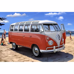 Revell VW T1 Samba Bus Modellino di autobus Kit di montaggio 1:24