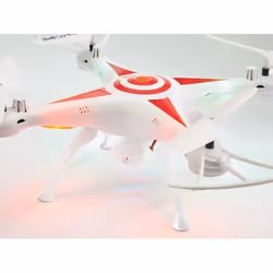 Revell 23858 drone fotocamera 4 rotori Quadrirotore 380 mAh Rosso, Bianco - Vista aggiuntiva 4