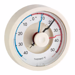 TFA-Dostmann 10.4001, Termometro per ambiente meccanico, Interno, °C, 0 - 50 °C, Avorio, Plastica