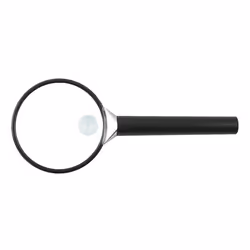 TFA-Dostmann 43.3002, 96 mm, 21 mm, 215 mm, 84 g, Lente d'ingrandimento portatile, Nero, Trasparente