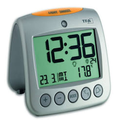 TFA-Dostmann 60.2514 sveglia Sveglia digitale Argento