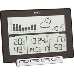 Tfa Dostmann - Meteo Sens 35.1139.01 Stazione meteo digitale senza fili Previsione per 12 - 24 ore Numero di sensori max.